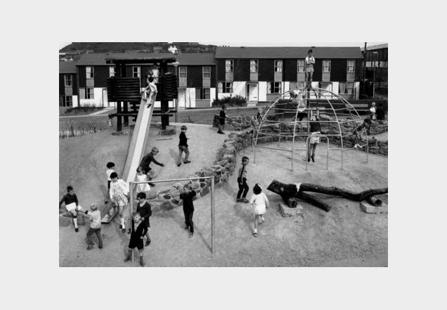 The intelligentsia is sniffy but most people love it: a playground in Runcorn.